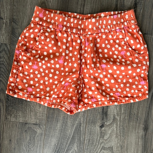 Orange Polka Dot Top and Shorts Set - Picture 3 of 4